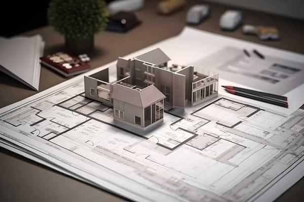Conception et extension de bâtiment pour professionnel